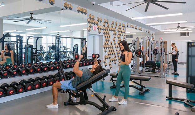Rooftop Fitness Center
