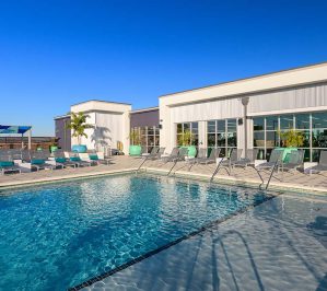 Resort style pool