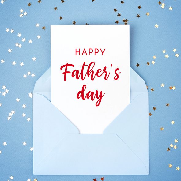 Happy Father's day greeting card.